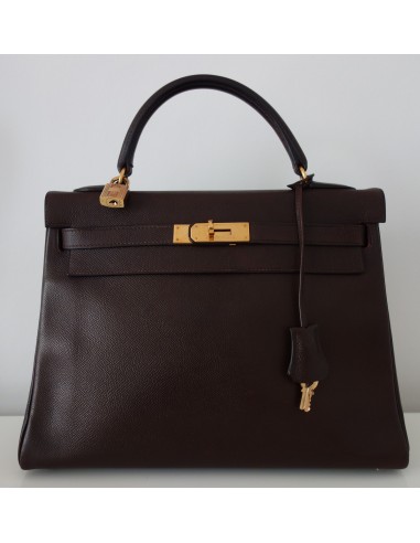SAC HERMES KELLY COURCHEVEL MARRON SAC HERMES KELLY COURCHEVEL MARRON