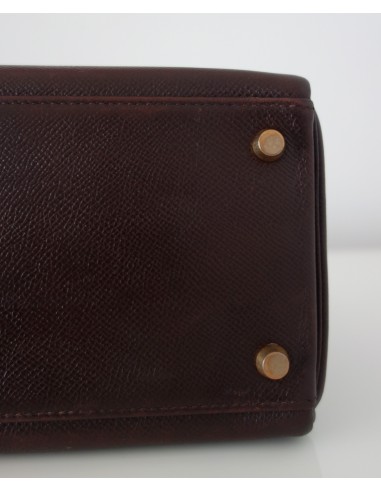 SAC HERMES KELLY COURCHEVEL MARRON SAC HERMES KELLY COURCHEVEL MARRON