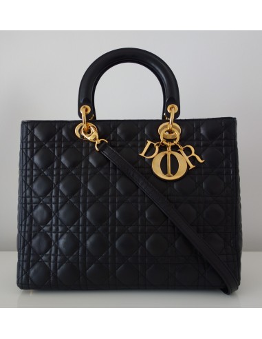 SAC LADY DIOR GM NOIR