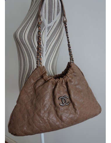 SAC CHANEL SHOPPING CUIR NOISETTE SAC CHANEL SHOPPING CUIR NOISETTE