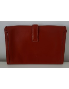 POCHETTE HERMES JIGE CUIR 2