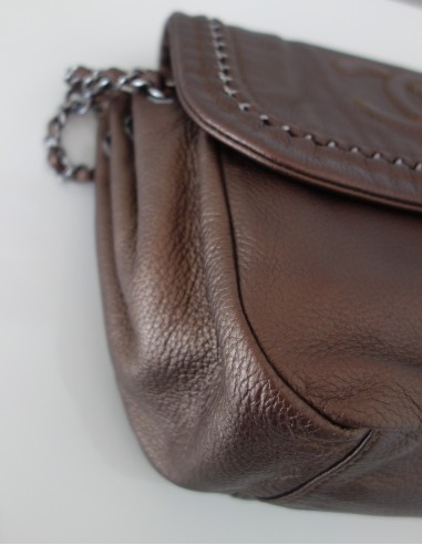SAC CHANEL CUIR BRONZE SAC CHANEL CUIR BRONZE