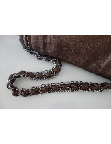 SAC CHANEL CUIR BRONZE SAC CHANEL CUIR BRONZE