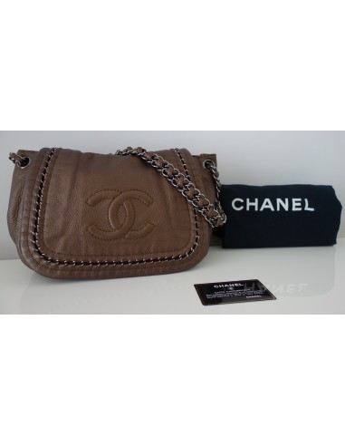 SAC CHANEL CUIR BRONZE SAC CHANEL CUIR BRONZE