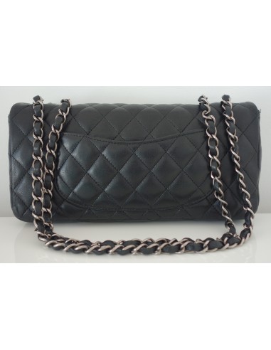 SAC CHANEL 2.55 CUIR NOIR BAGUETTE SAC CHANEL 2.55 CUIR NOIR BAGUETTE