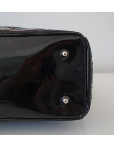 SAC LADY DIOR CUIR NOIR XXL SAC LADY DIOR CUIR NOIR XXL