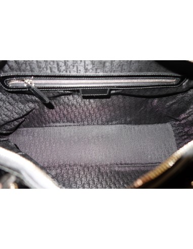 SAC LADY DIOR CUIR NOIR XXL SAC LADY DIOR CUIR NOIR XXL