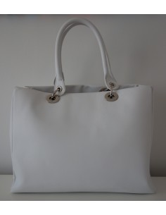 SAC DIOR VEAU LISSE BLANC 2