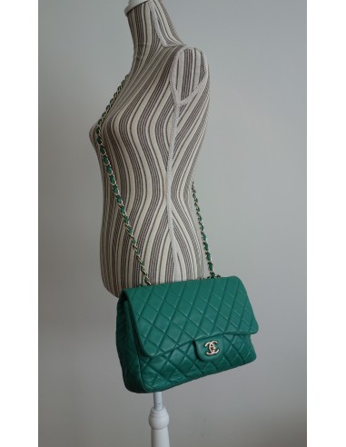 SAC CHANEL TIMELESS VERT GM SAC CHANEL TIMELESS VERT GM