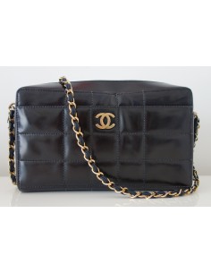 SAC CHANEL VINTAGE CUIR NOIR 2