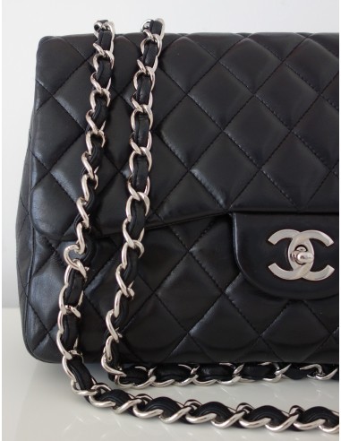 SAC CHANEL CLASSIQUE CUIR NOIR GM SAC CHANEL CLASSIQUE CUIR NOIR GM