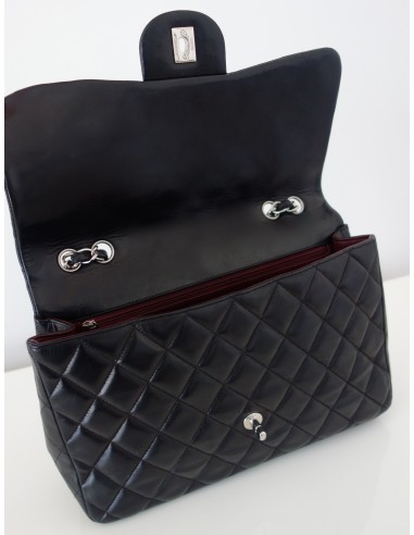 SAC CHANEL CLASSIQUE CUIR NOIR GM SAC CHANEL CLASSIQUE CUIR NOIR GM