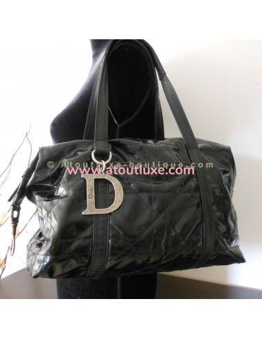 SAC DIOR CANNAGE VINYL NOIR