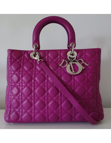 SAC LADY DIOR GM ROSE