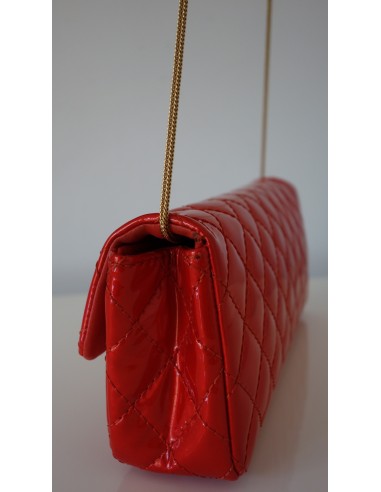 SAC BAGUETTE CHANEL 2.55 ROUGE SAC BAGUETTE CHANEL 2.55 ROUGE