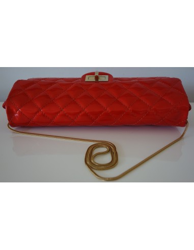 SAC BAGUETTE CHANEL 2.55 ROUGE SAC BAGUETTE CHANEL 2.55 ROUGE