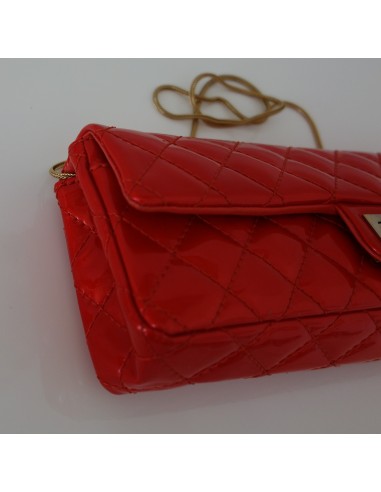 SAC BAGUETTE CHANEL 2.55 ROUGE SAC BAGUETTE CHANEL 2.55 ROUGE