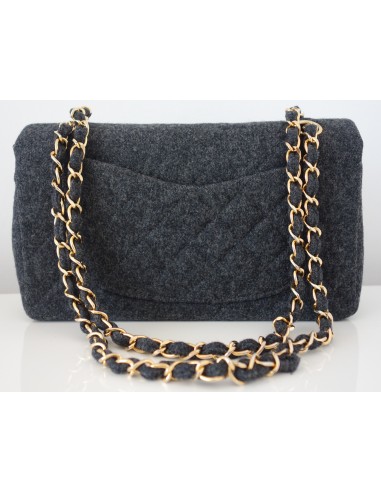 SAC CHANEL CLASSIQUE GRIS SAC CHANEL CLASSIQUE GRIS