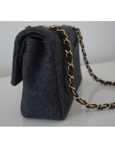SAC CHANEL CLASSIQUE GRIS SAC CHANEL CLASSIQUE GRIS