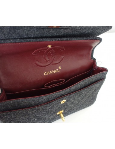 SAC CHANEL CLASSIQUE GRIS SAC CHANEL CLASSIQUE GRIS