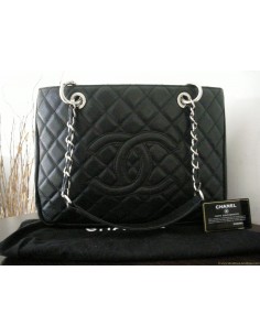 SAC GRAND SHOPPING CHANEL NOIR