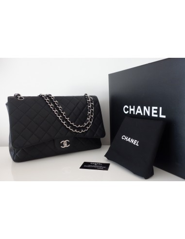 SAC CHANEL CLASSIQUE JUMBO CAVIAR NOIR SAC CHANEL CLASSIQUE JUMBO CAVIAR NOIR