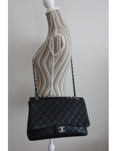 SAC CHANEL CLASSIQUE JUMBO CAVIAR NOIR SAC CHANEL CLASSIQUE JUMBO CAVIAR NOIR