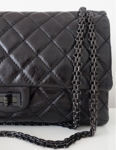 SAC CHANEL 2.55 ALL BLACK SAC CHANEL 2.55 ALL BLACK