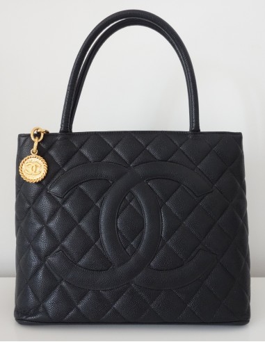 SAC CHANEL MEDAILLON NOIR