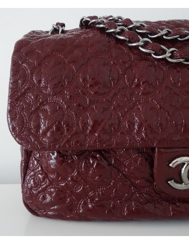 SAC CHANEL CUIR BORDEAUX GM SAC CHANEL CUIR BORDEAUX GM