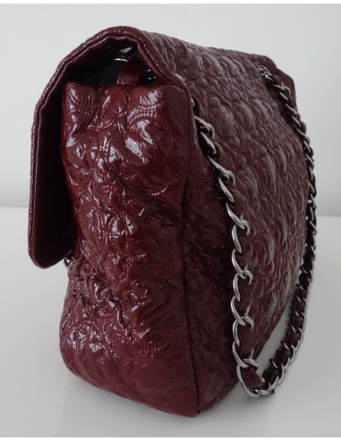 SAC CHANEL CUIR BORDEAUX GM SAC CHANEL CUIR BORDEAUX GM