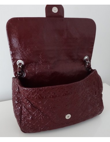 SAC CHANEL CUIR BORDEAUX GM SAC CHANEL CUIR BORDEAUX GM