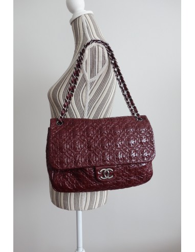 SAC CHANEL CUIR BORDEAUX GM SAC CHANEL CUIR BORDEAUX GM
