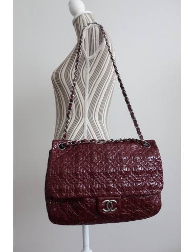 SAC CHANEL CUIR BORDEAUX GM SAC CHANEL CUIR BORDEAUX GM