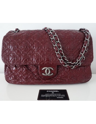 SAC CHANEL CUIR BORDEAUX GM SAC CHANEL CUIR BORDEAUX GM