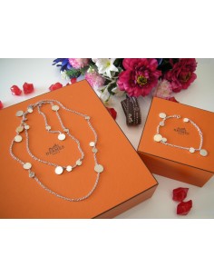 SAUTOIR ET BRACELET CLOU DE...