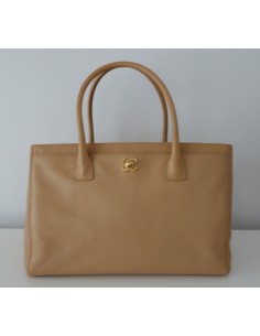 SAC CHANEL SHOPPING BEIGE 2