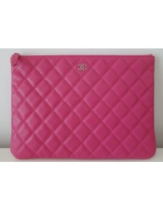 POCHETTE CHANEL CUIR CAVIAR