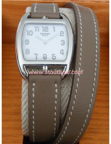 MONTRE HERMES CAPE COD TONNEAU PM...