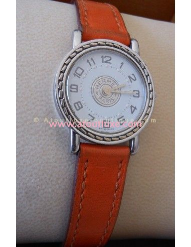 MONTRE HERMES SELLIER ACIER