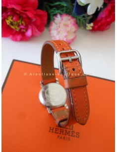 MONTRE HERMES SELLIER ACIER 2