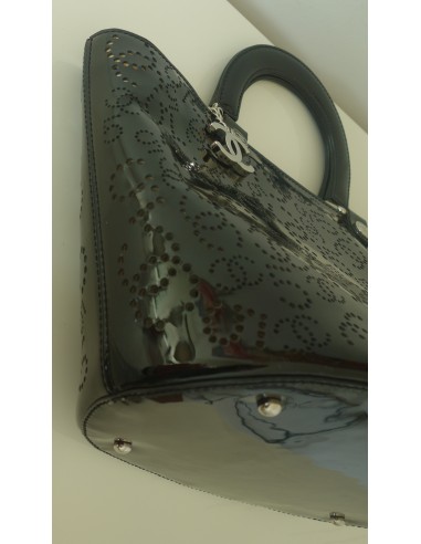 CABAS CHANEL CUIR NOIR CABAS CHANEL CUIR NOIR