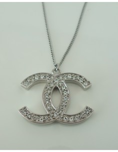 COLLIER CHANEL CC STRASS SWAROVSKI 2
