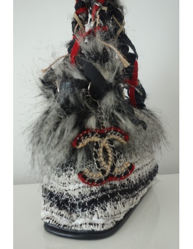 SAC CHANEL TWEED ET CUIR SAC CHANEL TWEED ET CUIR