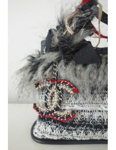 SAC CHANEL TWEED ET CUIR SAC CHANEL TWEED ET CUIR