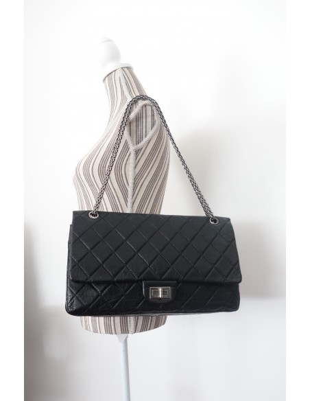 SAC CHANEL 2.55 JUMBO NOIR