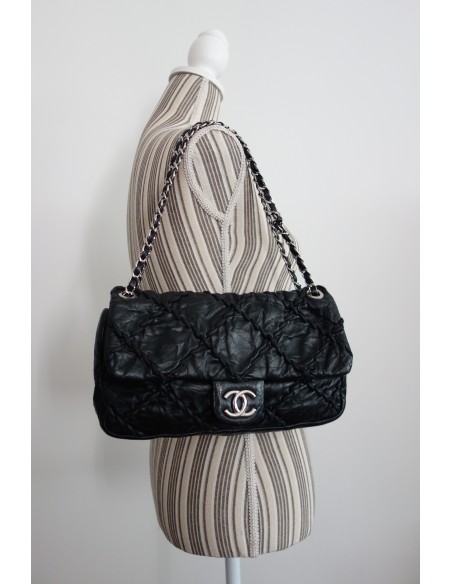 SAC CHANEL TIMELESS CUIR NOIR GM