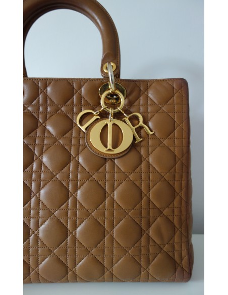 SAC LADY DIOR GM GOLD