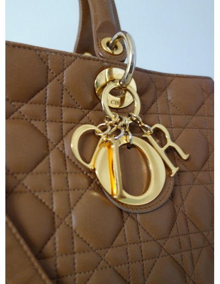 SAC LADY DIOR GM GOLD