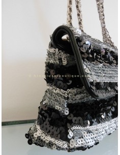 SAC CHANEL 2.55 SEQUINS 2